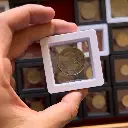 Estuche para colección de monedas